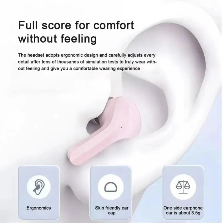 Air 31 Transparent Earbuds with Pouch - Free Cash Delivery!