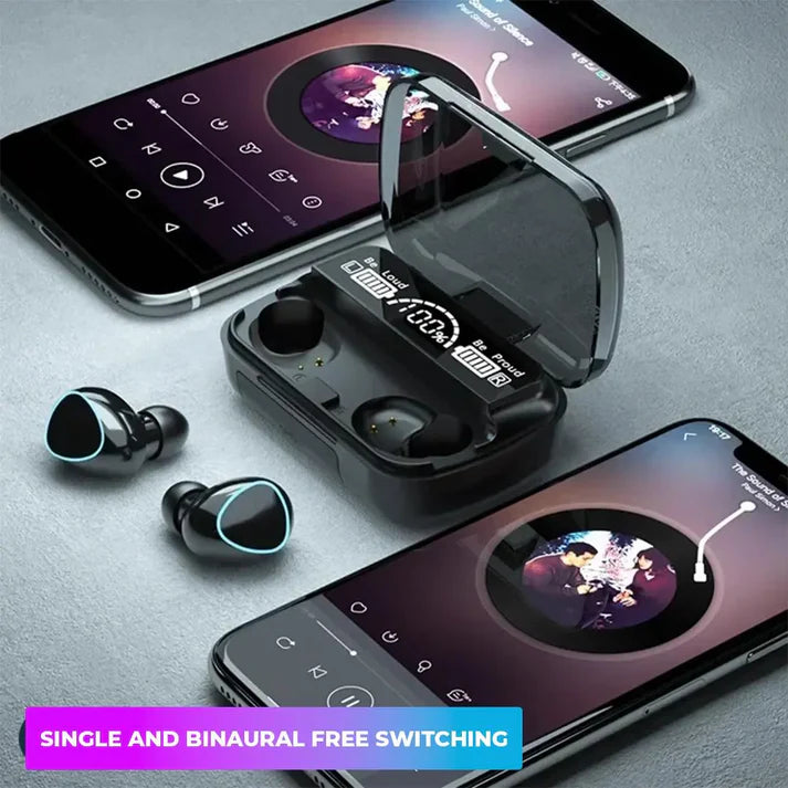 M10 TWS Wireless Earbuds with Touch Control - Free Delivery