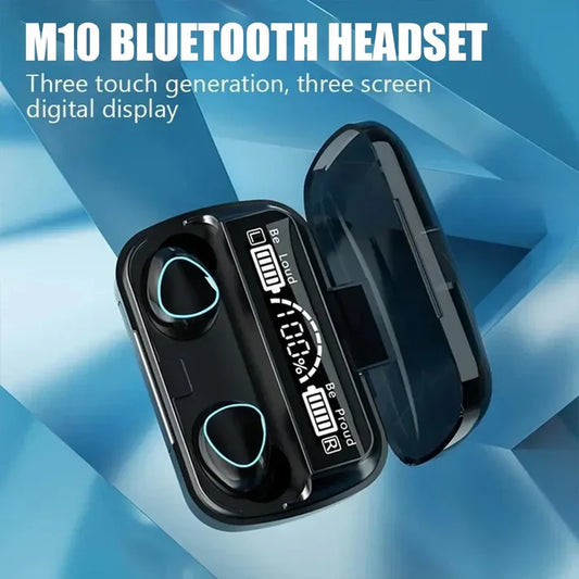 M10 TWS Wireless Earbuds with Touch Control - Free Delivery